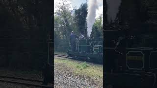 Newly restored Chaloner departing leedon heading back to pages park narrowgauge [upl. by Broddie]