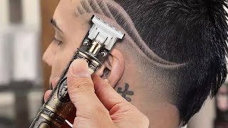 Cordless Close Cutting TBlade Trimmer  0mm Bald headed Hair Clippers Review 2020 [upl. by Euqimod215]