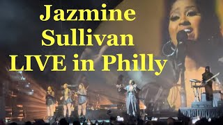 Jazmine Sullivan LIVE in her hometown Philadelphia [upl. by Lansing964]