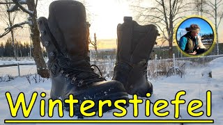 Welche Winterstiefel bei dieser Eiseskälte [upl. by Htedirem]