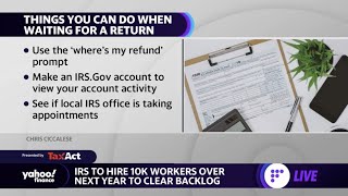 Taxes 2022 How to check on your refund amid IRS backlog [upl. by Enomys]