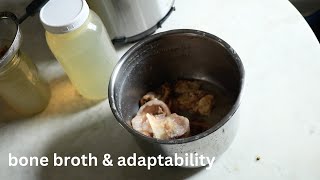 bone broth amp adaptability [upl. by Einnim]