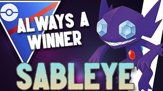 SABLEYE leads a STRONG COMFORT TEAM to VICTORY  Great League Team  Pokemon GO Battle League [upl. by Enenaj2]