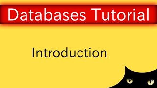 Introduction to Databases  Database Tutorial 1 [upl. by Aneger]