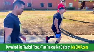 CDCR Academy Physical Fitness Test [upl. by Lexy364]