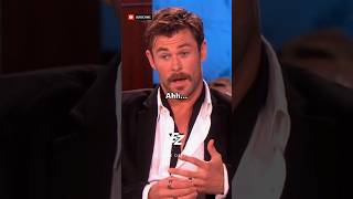 Chris Hemsworths Wife Sounds Like quotDAKADAKADAKA 😂quot shorts marvel avengers chrishemsworth [upl. by Yendys255]