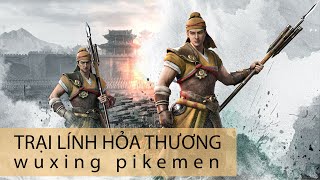 Conquerors blade  Review Lính  wuxing pikemen  Trại lính hỏa thương [upl. by Ainecey]