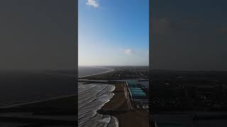 Southwick Beach is channeling the vibes of Arcadia Bay this evening ✨ shoreham dronevideo [upl. by Eelrahs505]