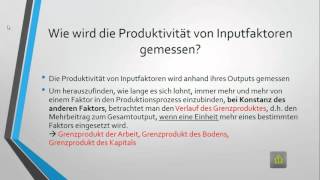 Produktionsfaktoren [upl. by Sedinoel361]