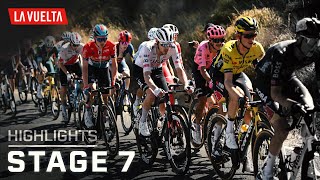 Vuelta a España 2024 Stage 7  EXTENDED HIGHLIGHTS  8232024  Cycling on NBC Sports [upl. by Anivle]