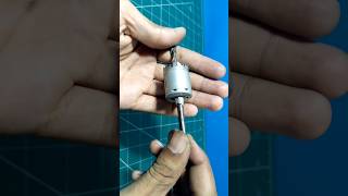 Hole saw from old DC motor body  MAJDIY7 [upl. by Arualana]