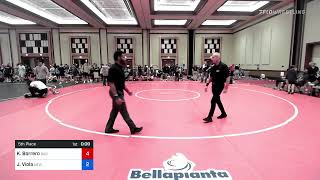 92 Lbs 5th Place  Kamdyn Borrero Bad Karma Wrestling Club Vs Joseph Viola New Jersey 61b5 [upl. by Rosmunda]