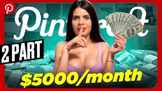 How to Make 5000 Monthly Spending Only 10 Minutes a Day on Pinterest [upl. by Aidekal]