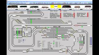 Digitalt styret lys i modelbanevogne [upl. by Marieann]