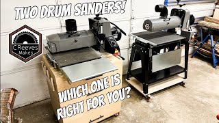 CReeves Makes 1632 and 1938 Laguna Drum Sanders and Why I Upgraded [upl. by Shirlie914]