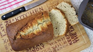 BANANA CAKE BREAD RECIPE  Nigerian Food Channel [upl. by Pablo]