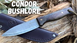 Condor Bushlore The Best Budget Bushcraft and Camp Knife [upl. by Anne-Marie537]