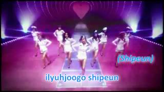 Girls Generation Genie karaoke [upl. by Ardra548]