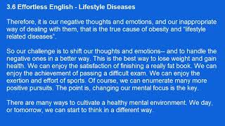 AJHoge  36  Effortless English  Lifestyle Diseases [upl. by Kylynn756]