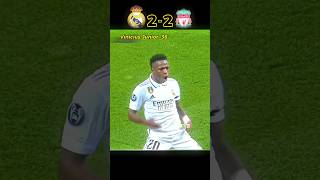 Real Madrid vs Liverpool • Champions League 2023 😍🔥 shorts football [upl. by Llerroj]