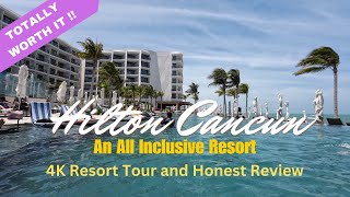 HILTON CANCUN  An All Inclusive Resort 2024  Mexico 4K Resort Tour amp Review [upl. by Sanders]