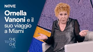 Che tempo che fa  Ornella Vanoni e il suo diario quotRacconto il mio viaggio a Miamiquot [upl. by Hsital176]