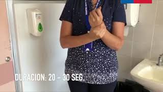 TUTORIAL  Higiene de Manos con Alcohol Gel [upl. by Lam254]