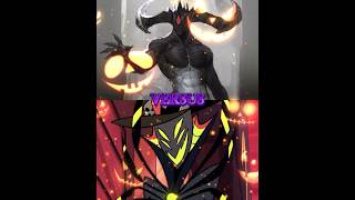 MONSTER MAN VS ZESTIAL edit halloween hazbinhotel [upl. by Orfurd]