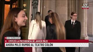 Presidencia de Javier Milei ahora rumbo al Teatro Colón [upl. by Rola44]