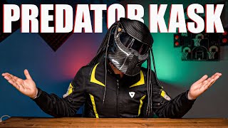 TÜRKİYEDE TEK ÇİNDEN KARBON FİBER PREDATOR KASK ALDIM [upl. by Auqined]