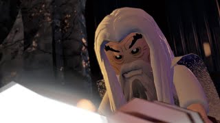 Saruman vs Gandalf at Isengard Lego Lord of the Rings [upl. by Martina]