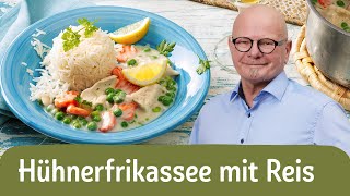 Hühnerfrikassee selber machen 🍲  REWE Deine Küche [upl. by Eltsyrk]