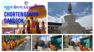 Yaarney Puja at chorten gompa Gangtok sikkim starts 19th Aug to 3rd October 2024 wodzer4253 [upl. by Abercromby59]