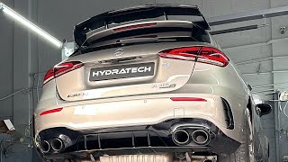 A45s W177 Hydratech Blaze Exhaust system Catback [upl. by Aim]