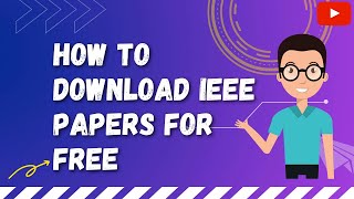 How to download IEEE papers for free In Tamil [upl. by Olinad]