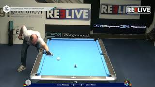 Tamer Altunkaya vs Oliver WiemeDIENSTAGSTURNIER 10BALL 8102024 [upl. by Trilbie]