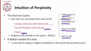 Nlp  23  Evaluation and Perplexity [upl. by Jacquelynn534]