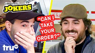 The Best FastFood Challenges Mashup  Impractical Jokers  truTV [upl. by Anelim]