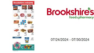 Brookshires Weekly Ad US  07242024  07302024 [upl. by Anauqal]