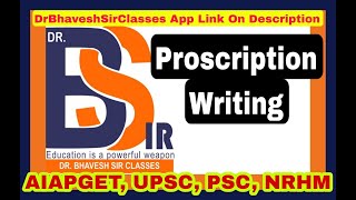 Prescription Writing Homoeopathic Pharmacy HomoeopathyDrBhavesh Sir Classes [upl. by Adnalor]