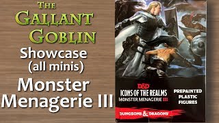 Monster Menagerie III  DampD Miniatures Icons of the Realms [upl. by Ellenrahc]