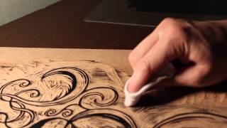 Woodcut Process [upl. by Horbal]