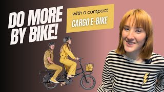 Hazel reviews a well priced compact cargo eBike from French manufacturer Moustache Bikes [upl. by Midian574]