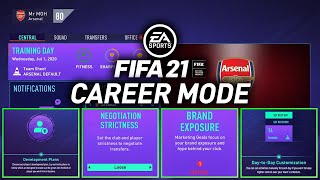 HOW TO START YOUR FIRST FIFA 21 CAREER MODE [upl. by Goldin]