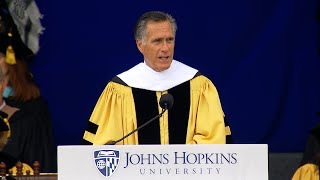 Mitt Romney Johns Hopkins Universitys 2024 Commencement Speaker [upl. by Deana]