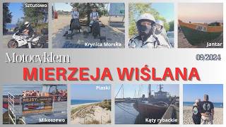 Motocyklem  Mierzeja Wiślana w 3 dni Dubbing Jantar Kąty Rybackie Krynica Morska Piaski Mikoszewo [upl. by Wolpert10]