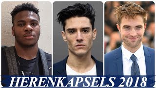 Trendy kapsels mannen 2018 [upl. by Leahcym]