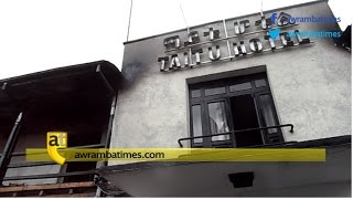 Ethiopias Taitu Hotel Damaged in Fire [upl. by Croteau]