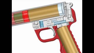 Flare gun 26mm with spare cartridge below is a link to test shooting [upl. by Anawqahs]