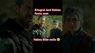 Ertugrul and Halima funny seen😊shorts feeds funnymoments [upl. by Huberty]